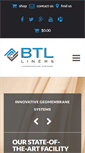 Mobile Screenshot of btlliners.com